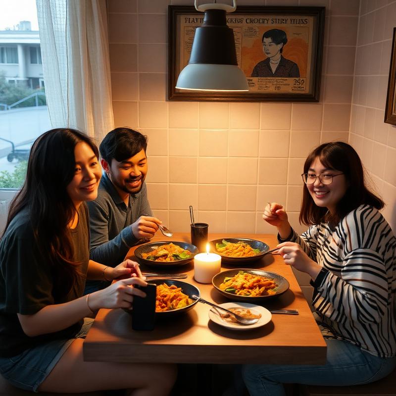 @threeflatmates on TikTok